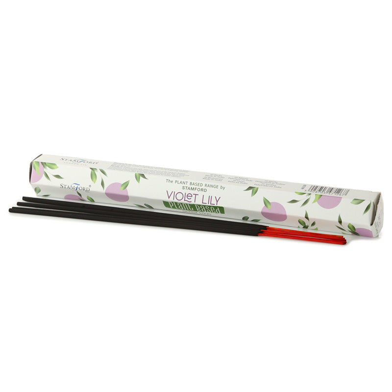 View Premium Plant Based Stamford Hex Incense Sticks Violet Lilly information