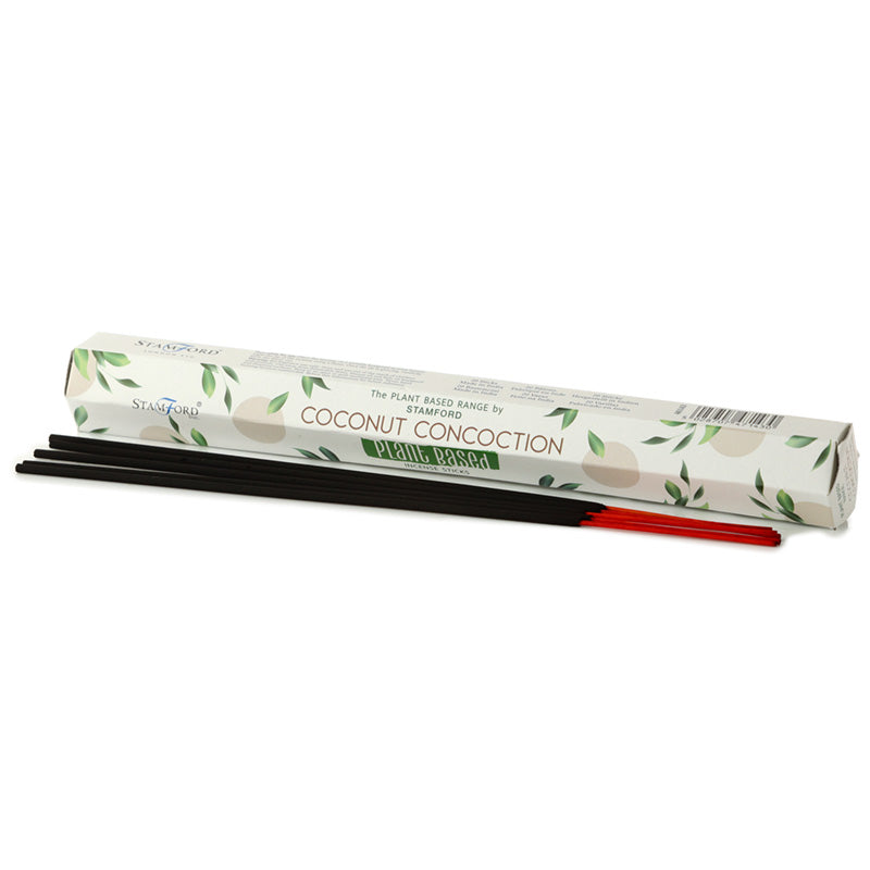 View Premium Plant Based Stamford Hex Incense Sticks Coconut Concoction information