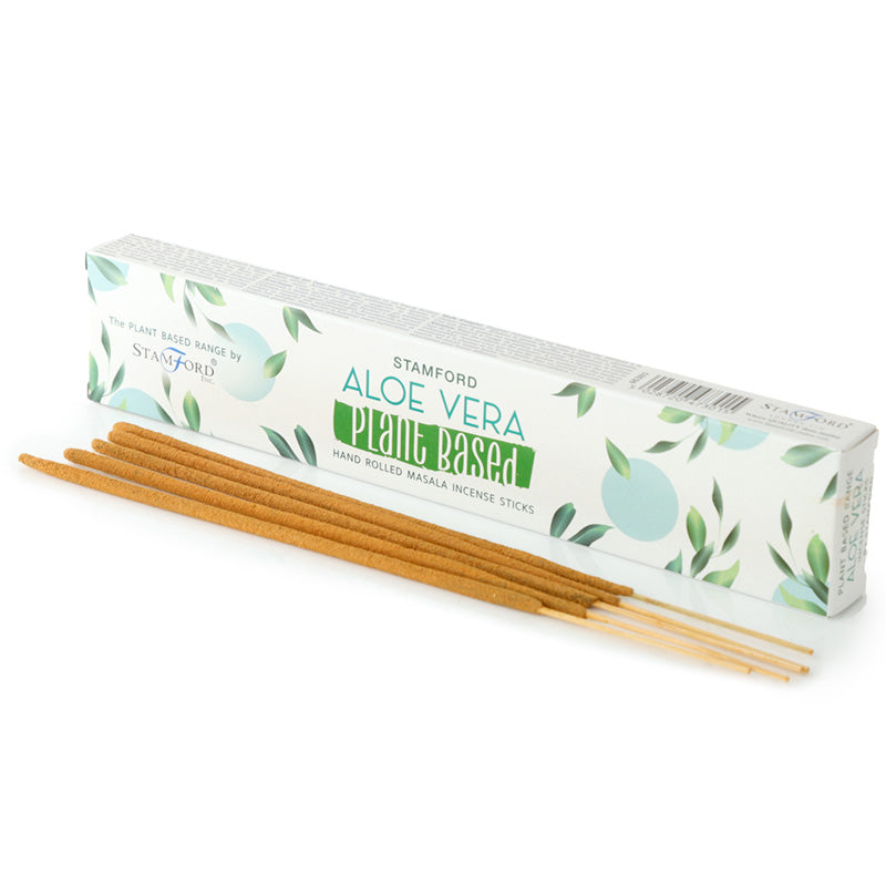 View 6x Premium Plant Based Stamford Masala Incense Sticks Aloe Vera information