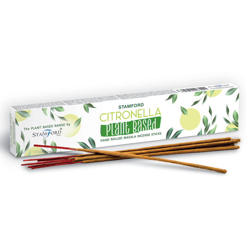 View 6x Premium Plant Based Stamford Masala Incense Sticks Citronella information