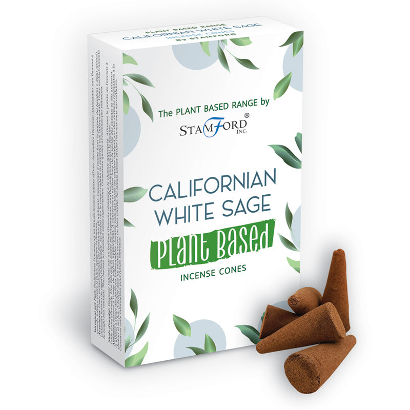 View 46201 Stamford Plant Based Incense Cones Californian White Sage information