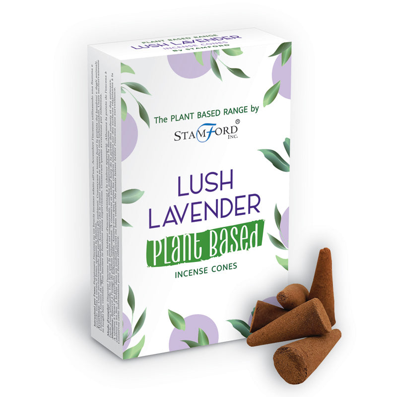 View 46203 Stamford Plant Based Incense Cones Lush Lavender information