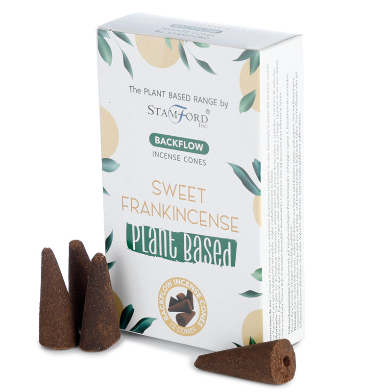 View Premium Plant Based Stamford Backflow Incense Cones Sweet Frankincense information