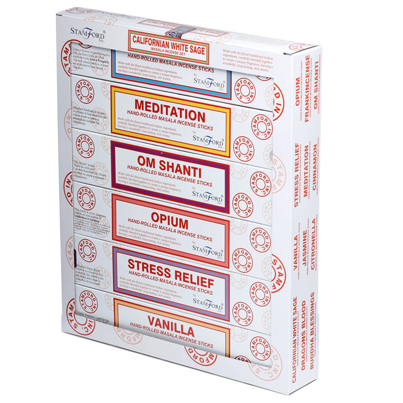 View 37369 Stamford Masala Incense Sticks 12 Pack Set Californian White Sage information