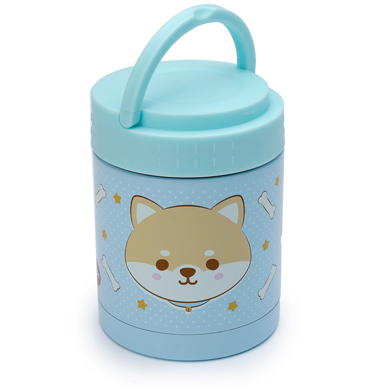 View Adoramals Shiba Inu Dog Stainless Steel Insulated Food SnackLunch Pot 400ml information