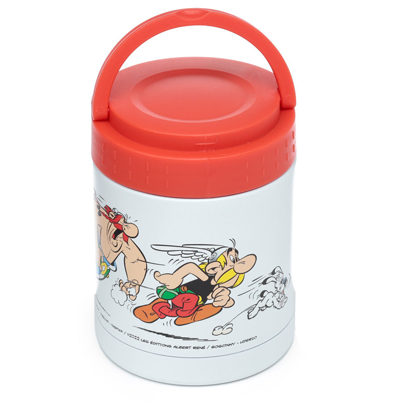 View Asterix Obelix Stainless Steel Insulated Food SnackLunch Pot 400ml information