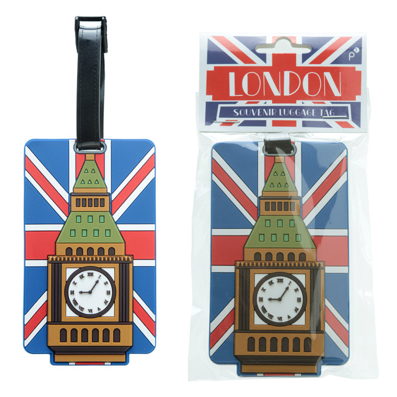 View Fun Novelty Union Jack Big Ben Luggage Tag information