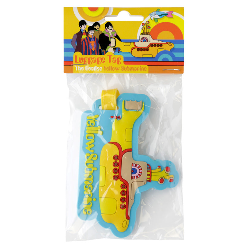 View Fun PVC Luggage Tag Yellow Submarine information