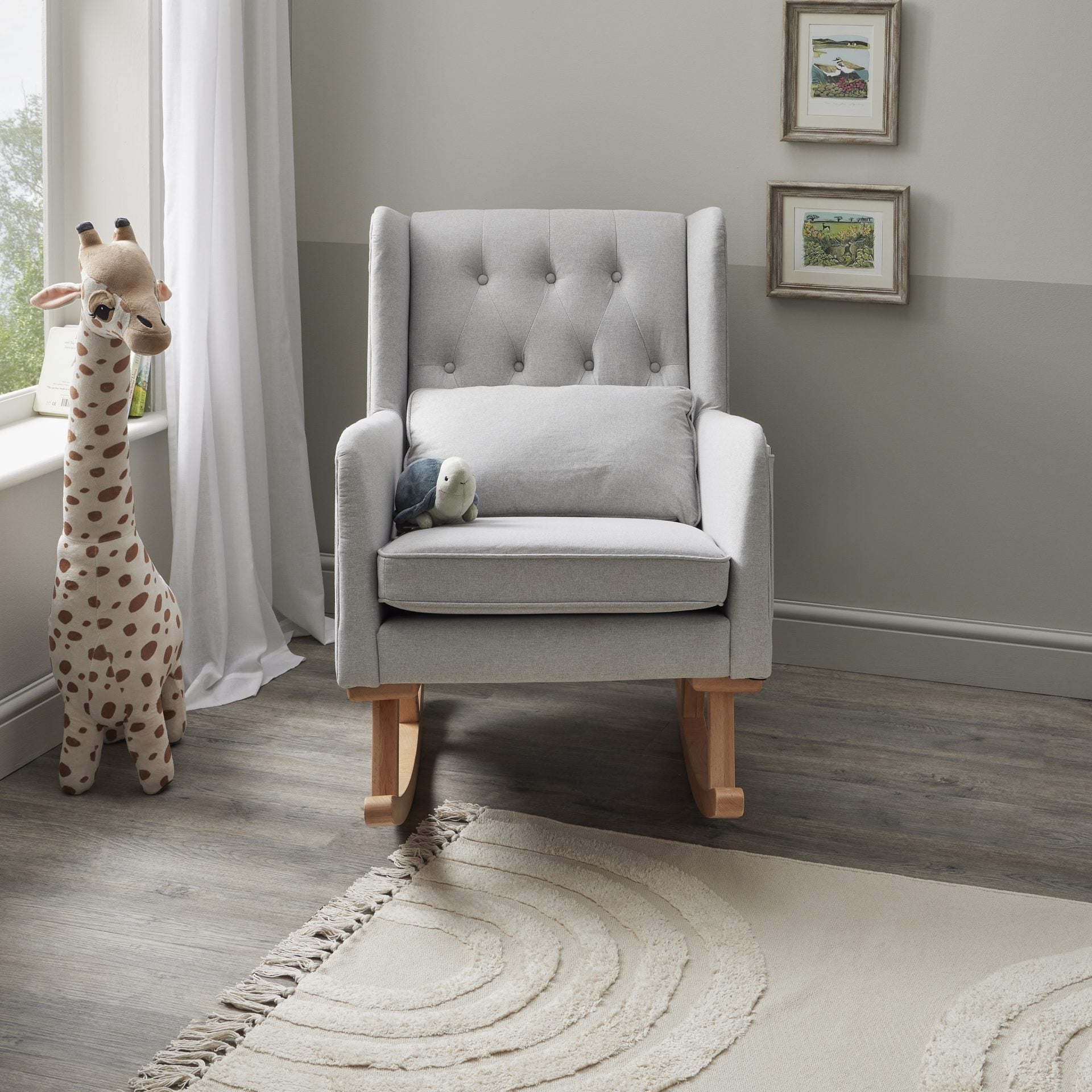 View Babymore Lux Nursing Chair Grey information