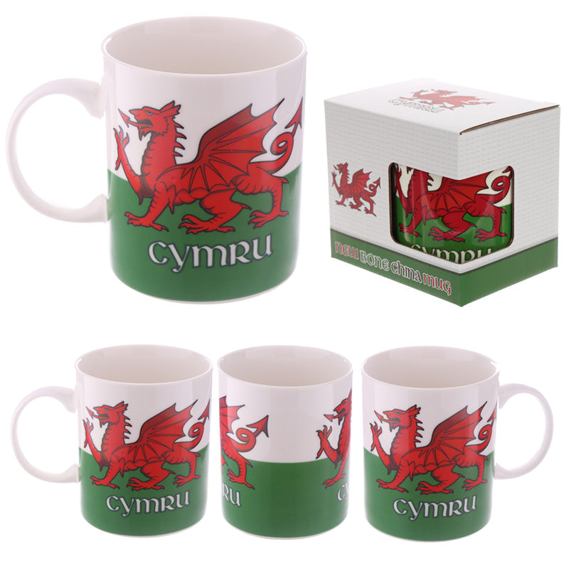 View Collectable Porcelain Mug Wales Welsh Dragon information