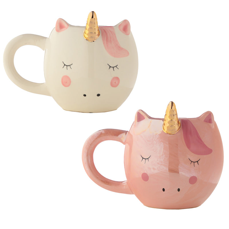 View Cute Fantasy Unicorn Shaped Ceramic Mug information