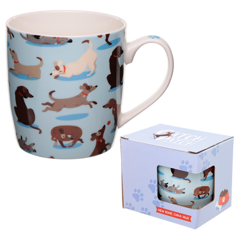 View Porcelain Mug Catch Patch Dog Design information