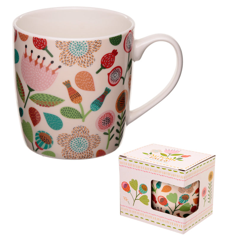 View Porcelain Mug Autumn Falls Floral Design information