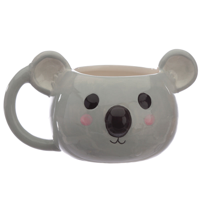 View Ceramic Shaped Head Mug Adoramals Koala information