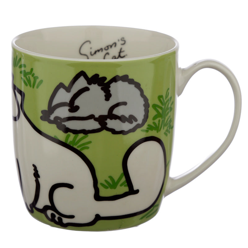 View Collectable Porcelain Mug Green Simons Cat information