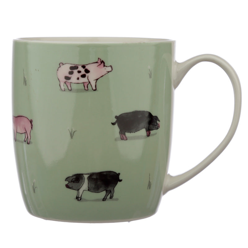 View Collectable Porcelain Mug Willow Farm Pigs information