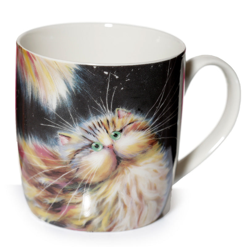 View Collectable Porcelain Mug Kim Haskins Rainbow Cat information