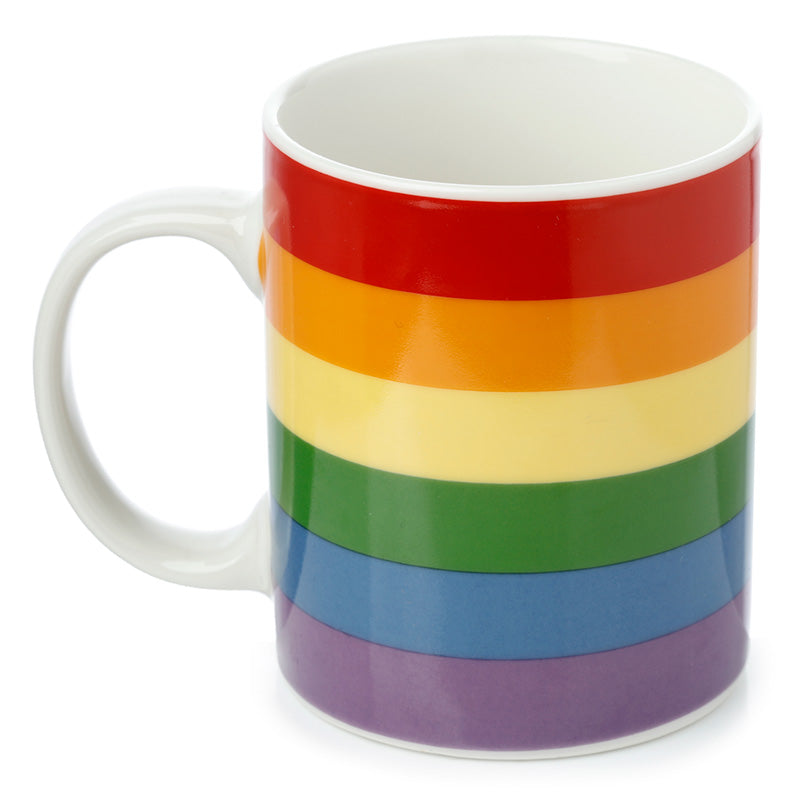 View Somewhere Rainbow Flag Porcelain Mug information