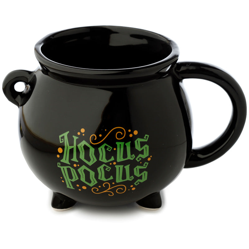 View Hocus Pocus Black Cauldron Ceramic Shaped Mug information