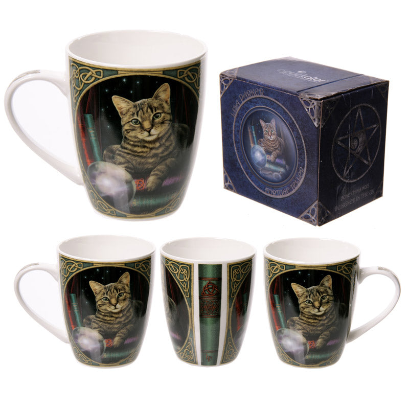 View Cat Fortune Teller Lisa Parker Designed Porcelain Mug information