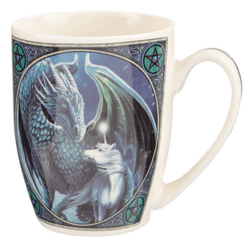 View Lisa Parker Porcelain Mug Protector of Magick Dragon information