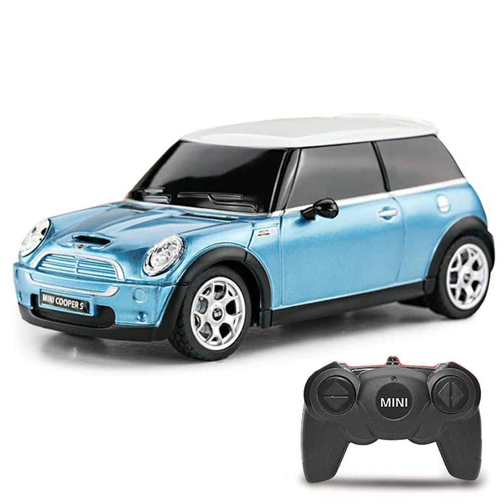 View Mini Cooper S Radio Controlled Car 124 Scale Blue information