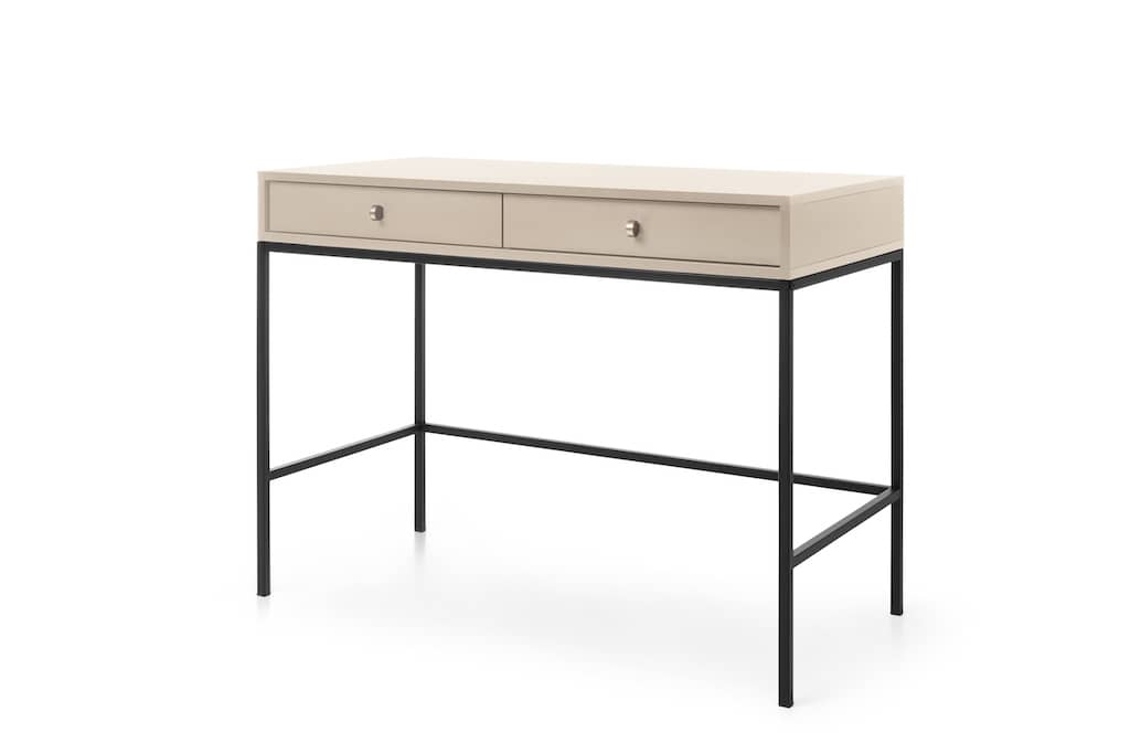 View Mono Computer Desk Beige 104cm information