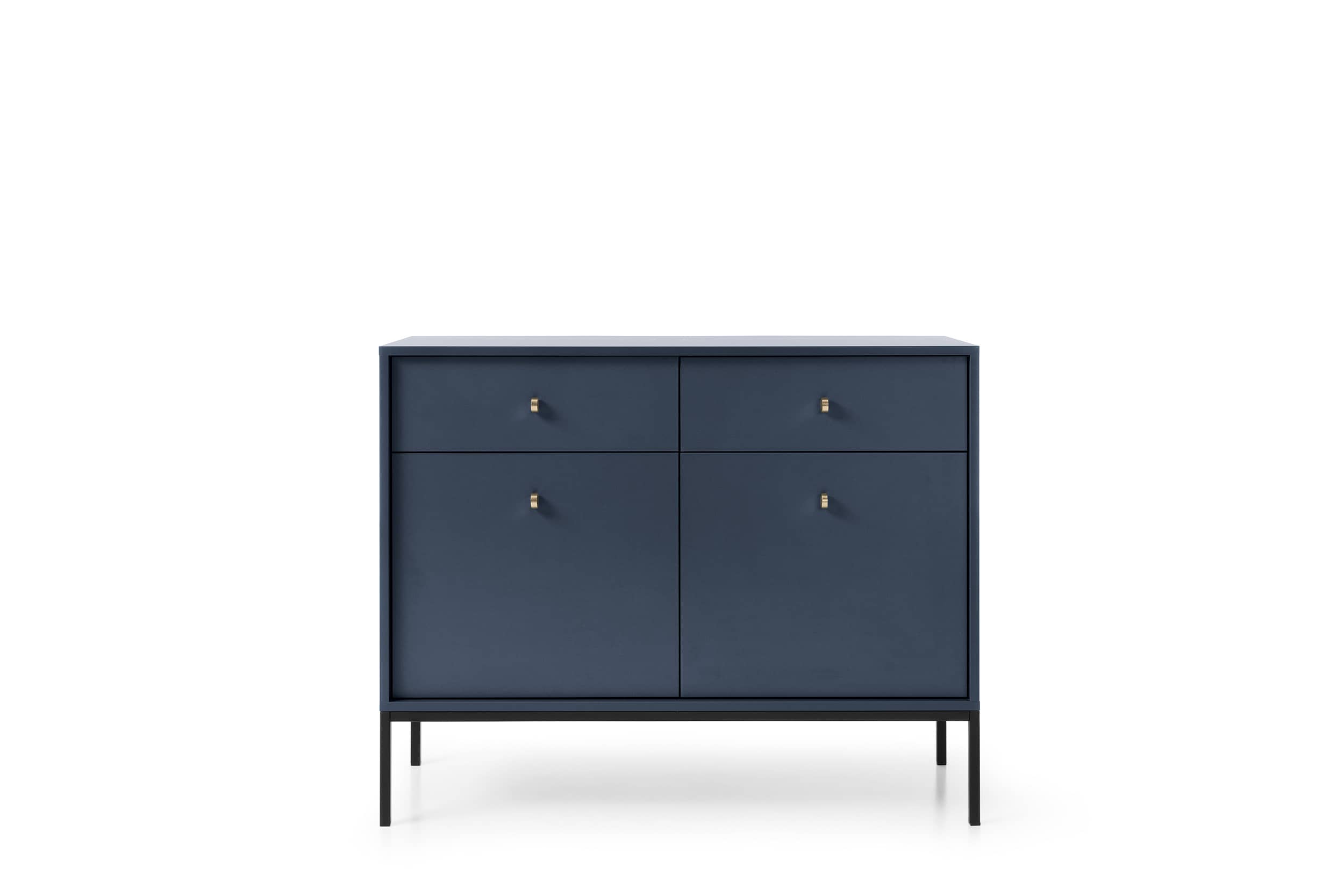 View Mono Sideboard Cabinet Navy 104cm information