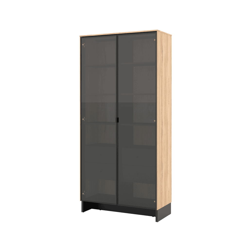 View Nomad ND03 Tall Display Cabinet 92cm information