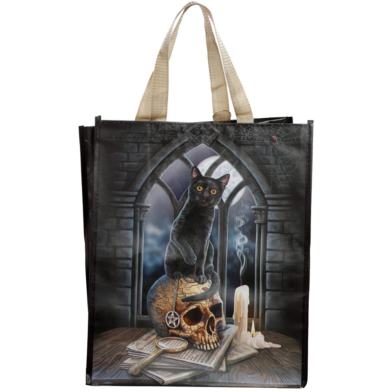 View Reusable Shopping Bag Lisa Parker Spirits of Salem Cat information