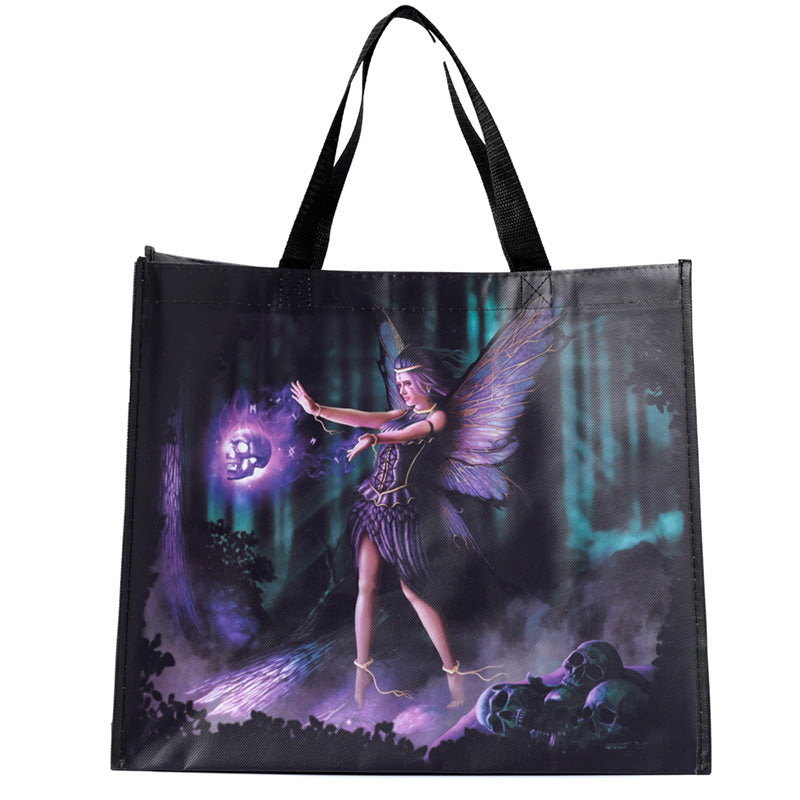 View Reusable Shopping Bag Natasha Faulkner Dark Fairy Skull information