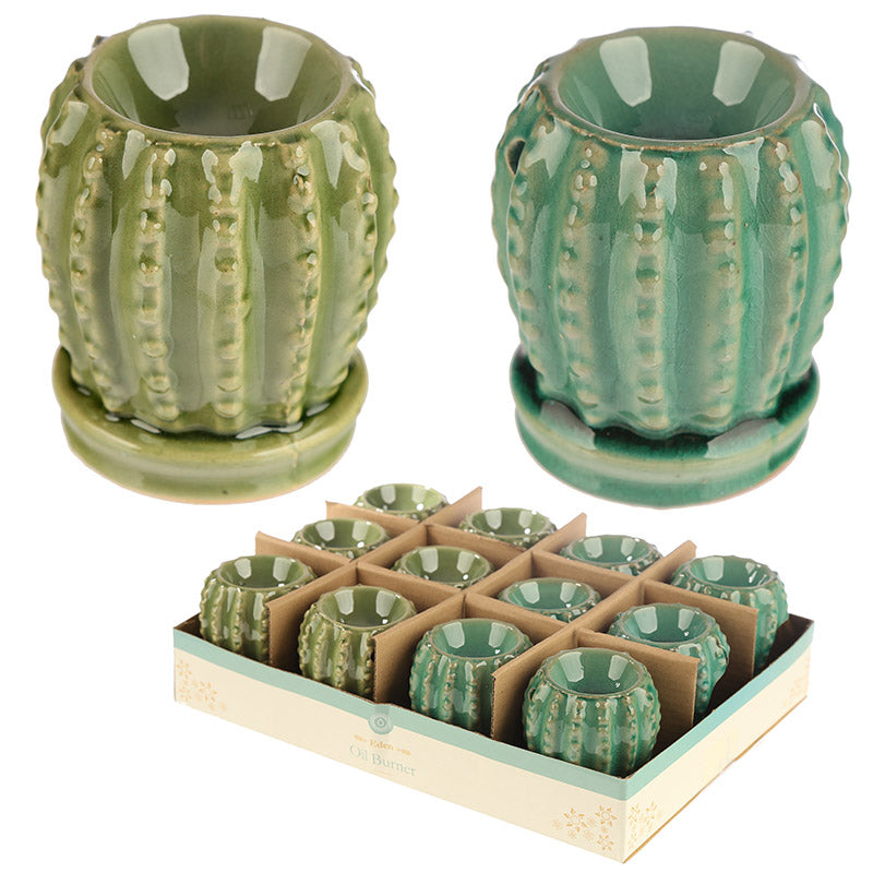 View Mini Ceramic Oil Burner Cactus information