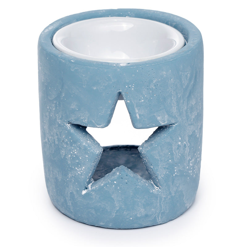 View Concrete Christmas Star Blue Eden Oil Burner information