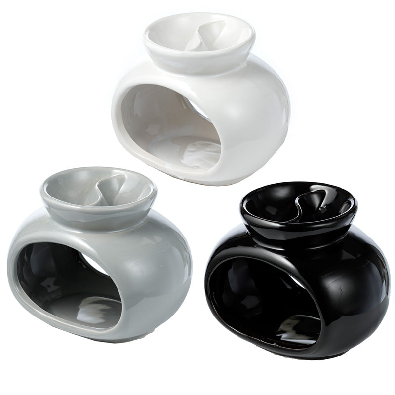 View Ceramic Oval Double Dish and Tea Light Oil and Wax Burner information