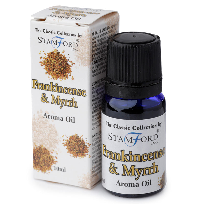 View 6x Stamford Aroma Oil Frankincense Myrrh 10ml information