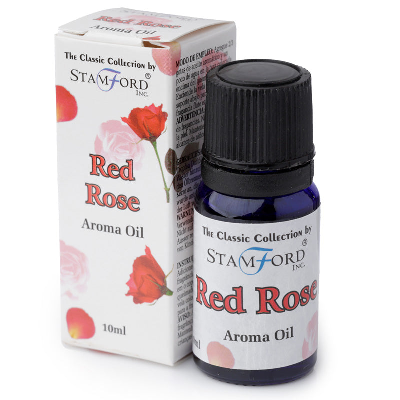 View 6x Stamford Aroma Oil Red Rose 10ml information