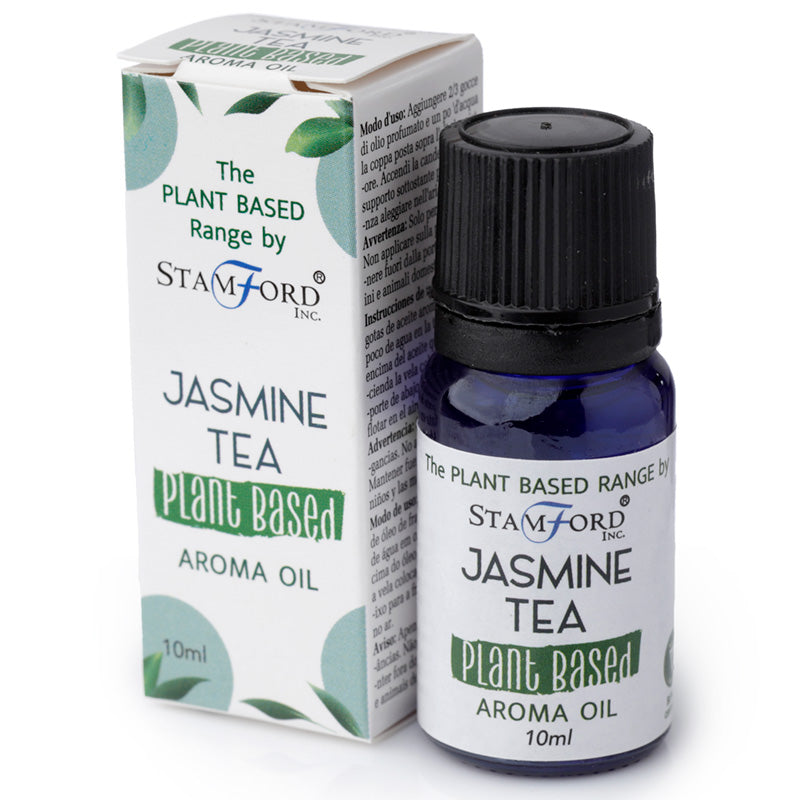 View 6x Premium Plant Based Stamford Aroma Oil Jasmine Tea 10ml information