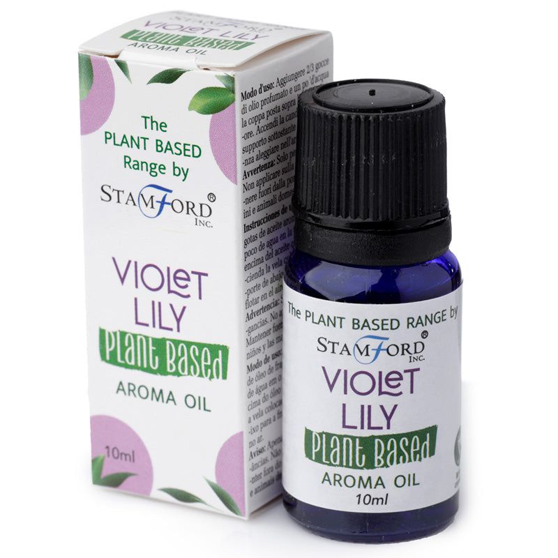 View 6x Premium Plant Based Stamford Aroma Oil Violet Lilly 10ml information