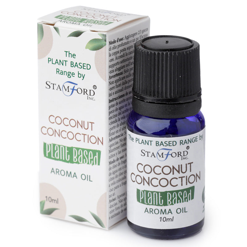 View 6x Premium Plant Based Stamford Aroma Oil Coconut Concoction 10ml information