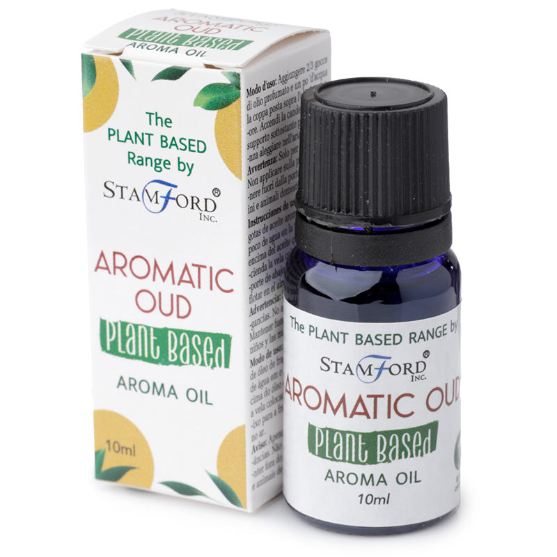 View 6x Premium Plant Based Stamford Aroma Oil Aromatic Oud 10ml information