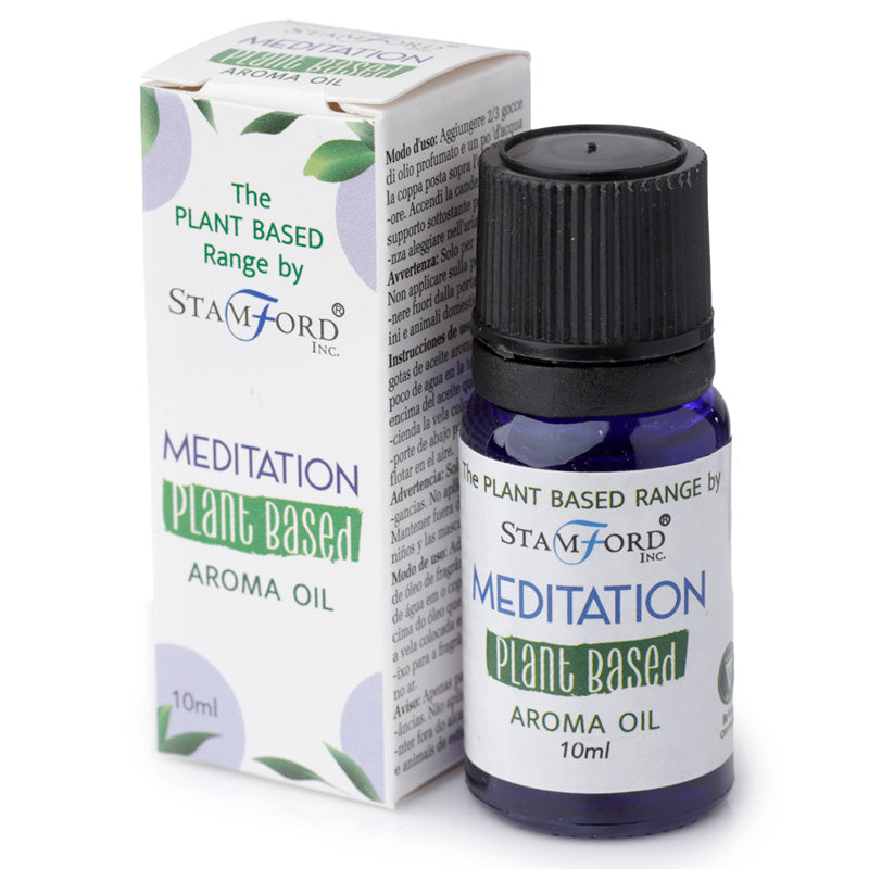 View 6x Premium Plant Based Stamford Aroma Oil Meditation 10ml information