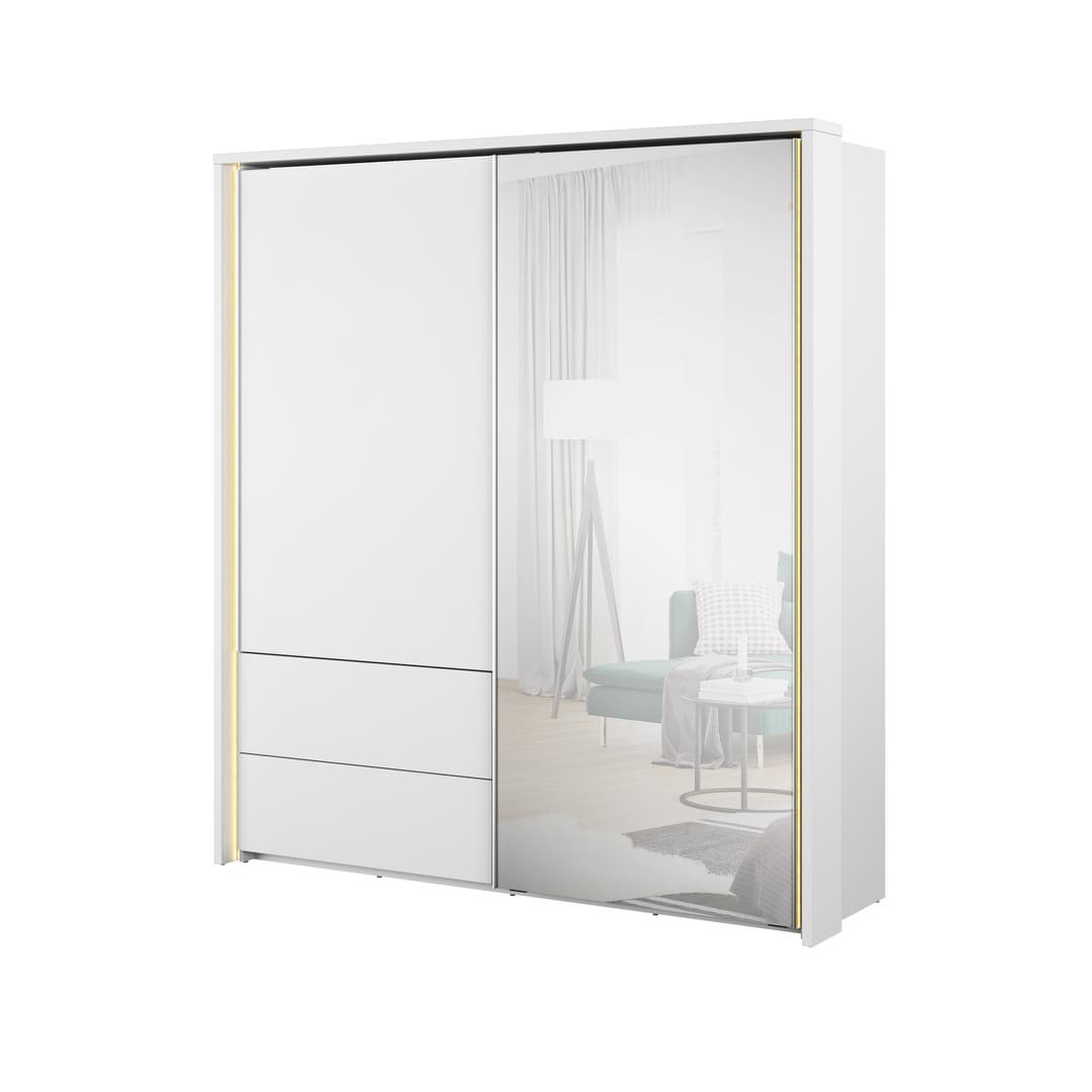 View Taya TA02 Sliding Door Wardrobe 200cm information