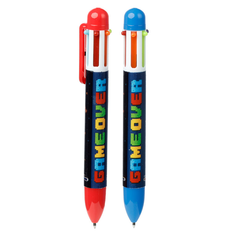 View Multi Colour Pen 6 Colours Game Over information