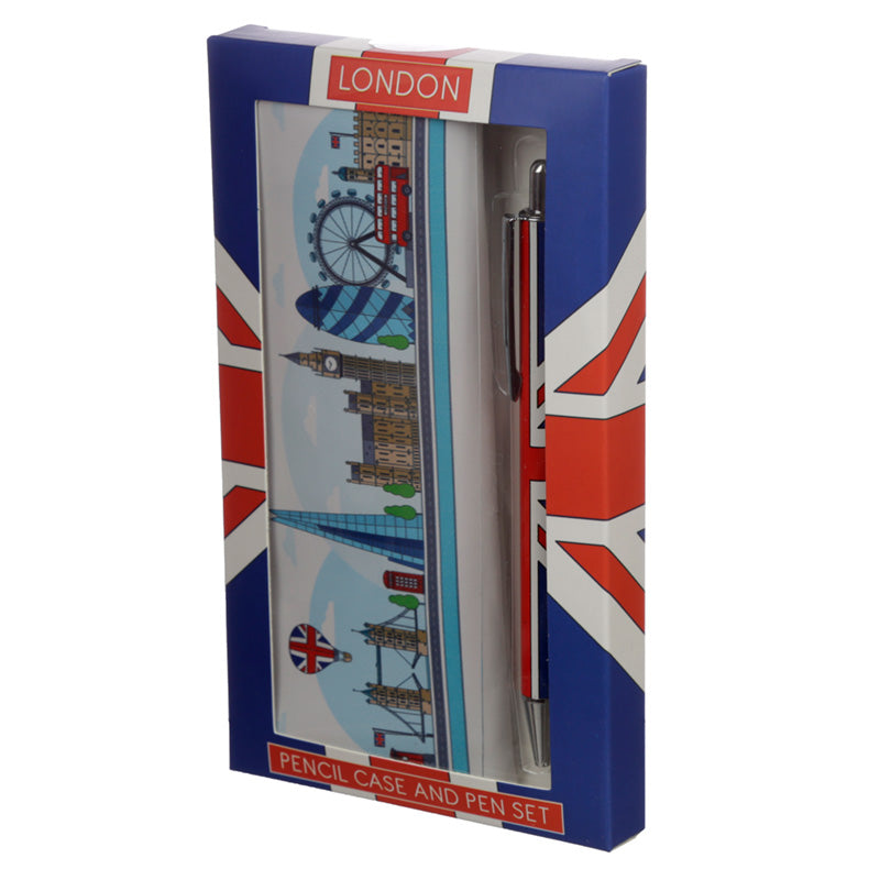 View Pen Pencil Case Set London Icons information