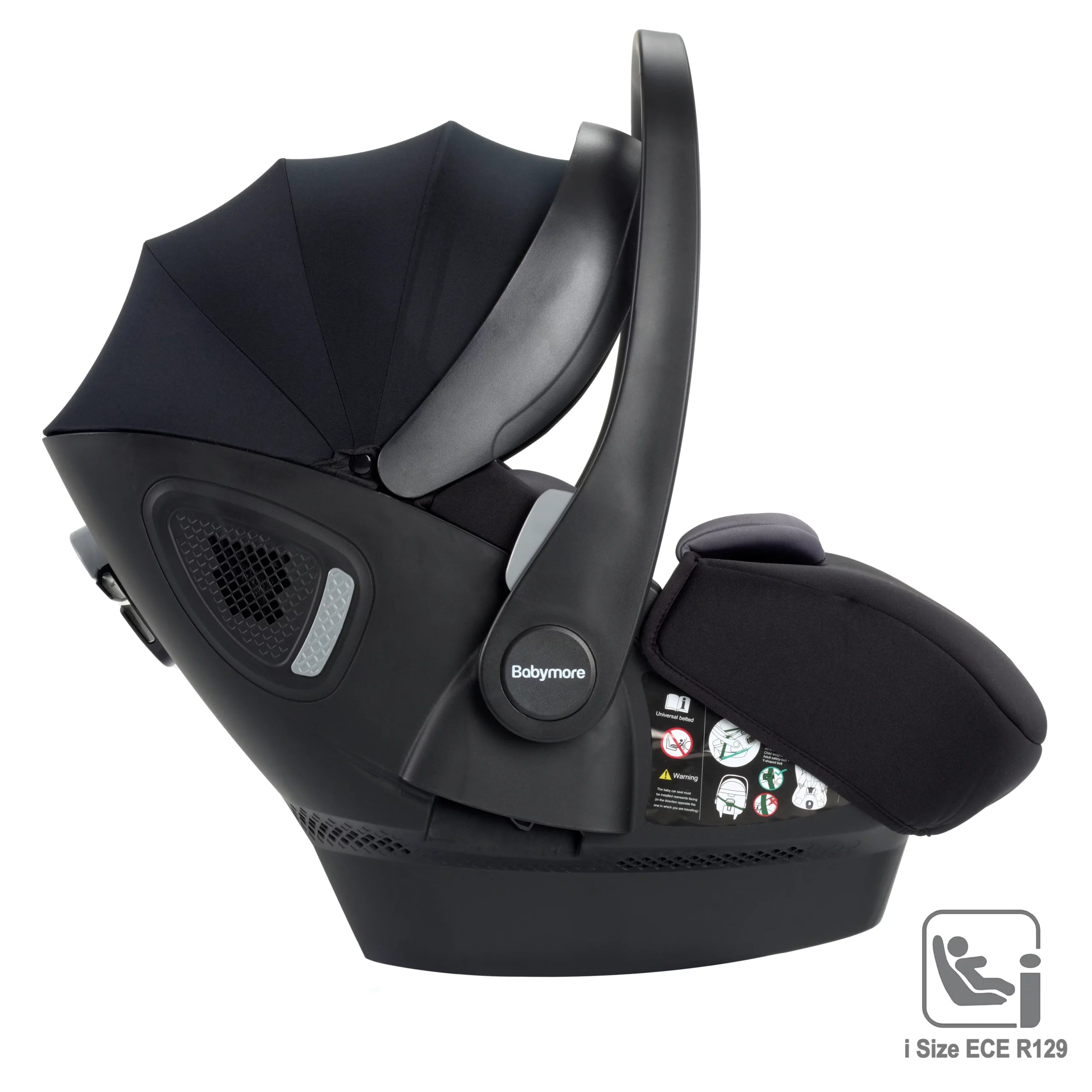 View Babymore Pecan iSize Baby Car Seat information