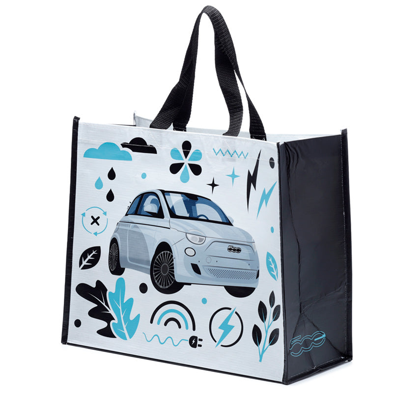 View Recycled RPET Reusable Shopping Bag Fiat 500 information