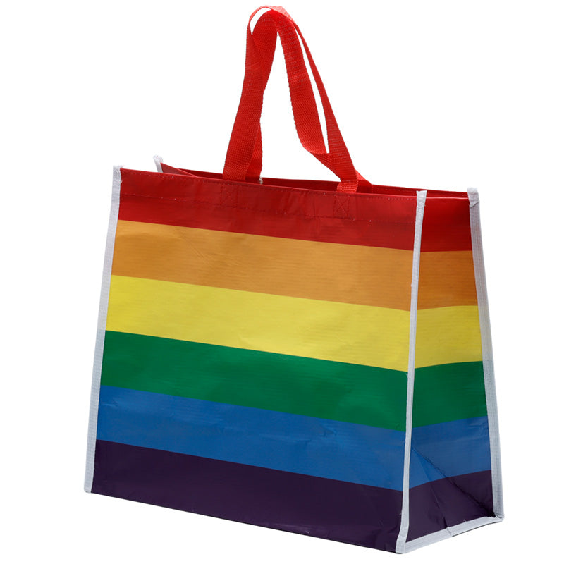 View Recycled RPET Reusable Shopping Bag Somewhere Rainbow Flag information