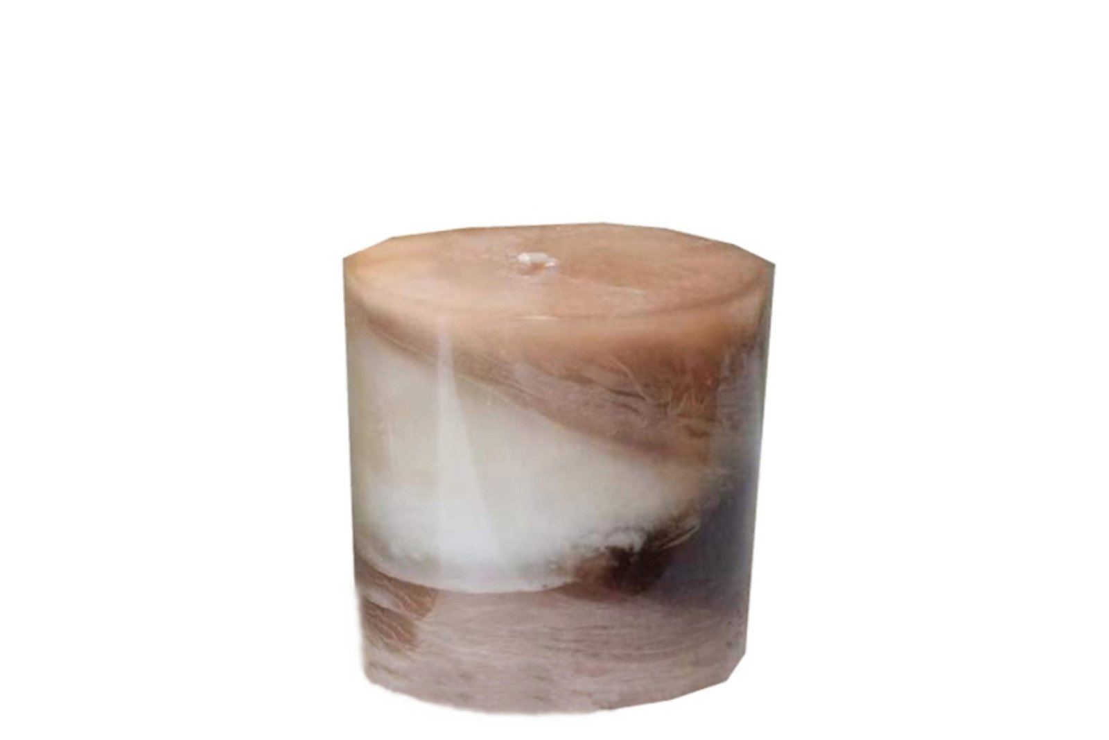 View Caramel Ombre Pillar Candle Short information