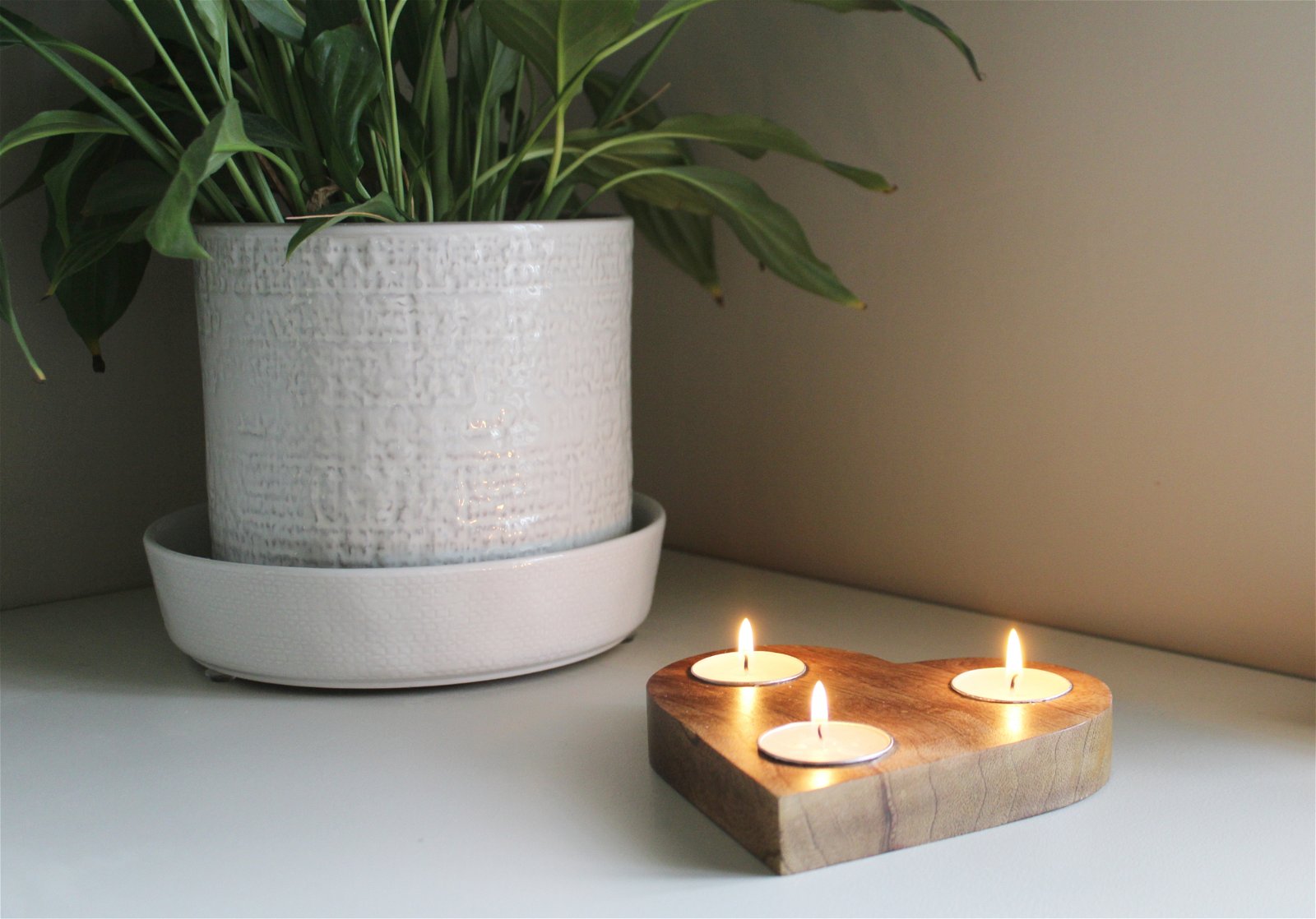 View Heart Shaped Tealight Holder information