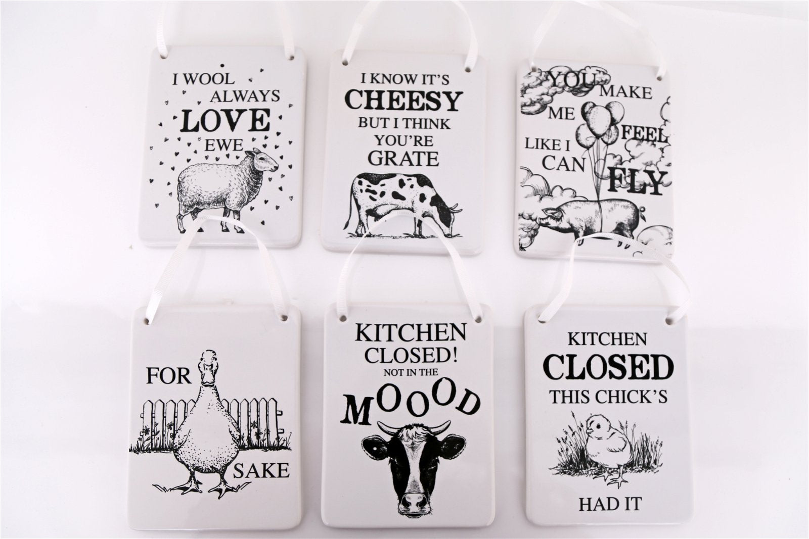 View Animal Pun Ceramic Wall Plaques information